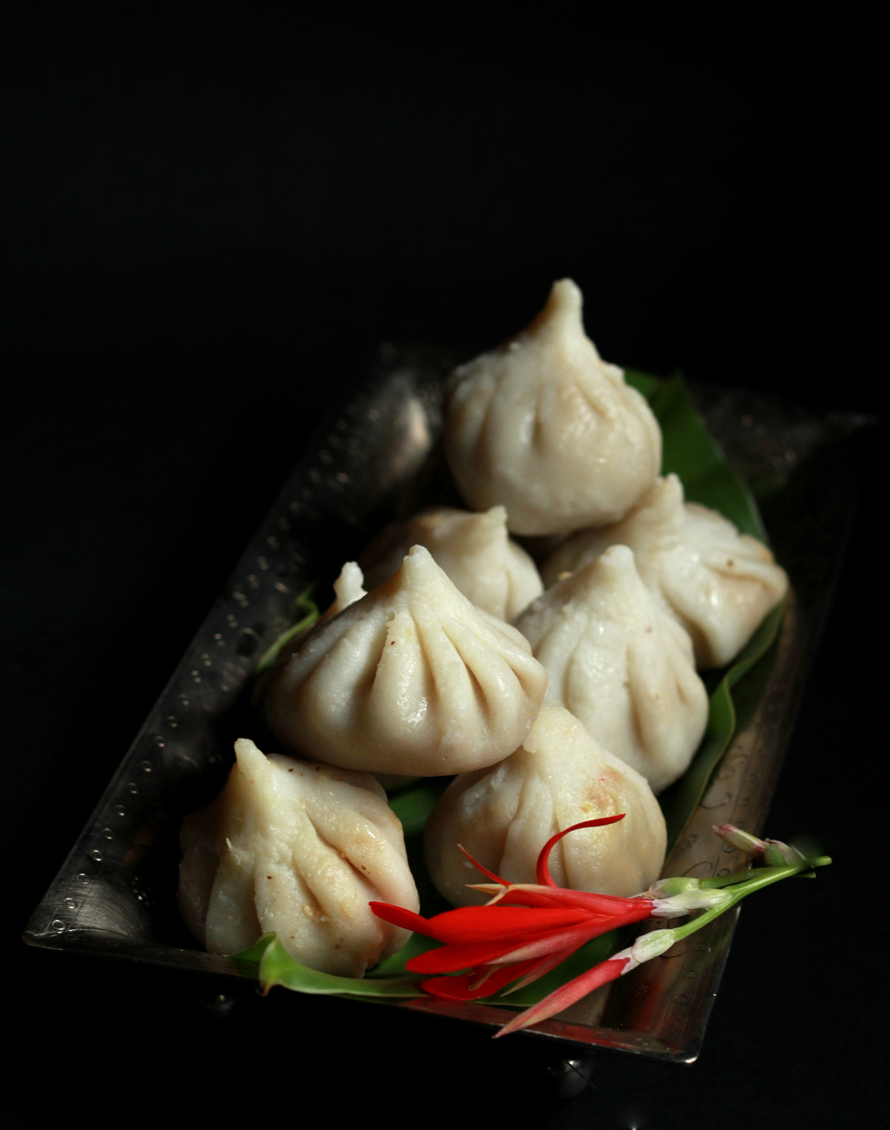 Ukadiche Modak Sweet stuffed Rice Flour Dumplings